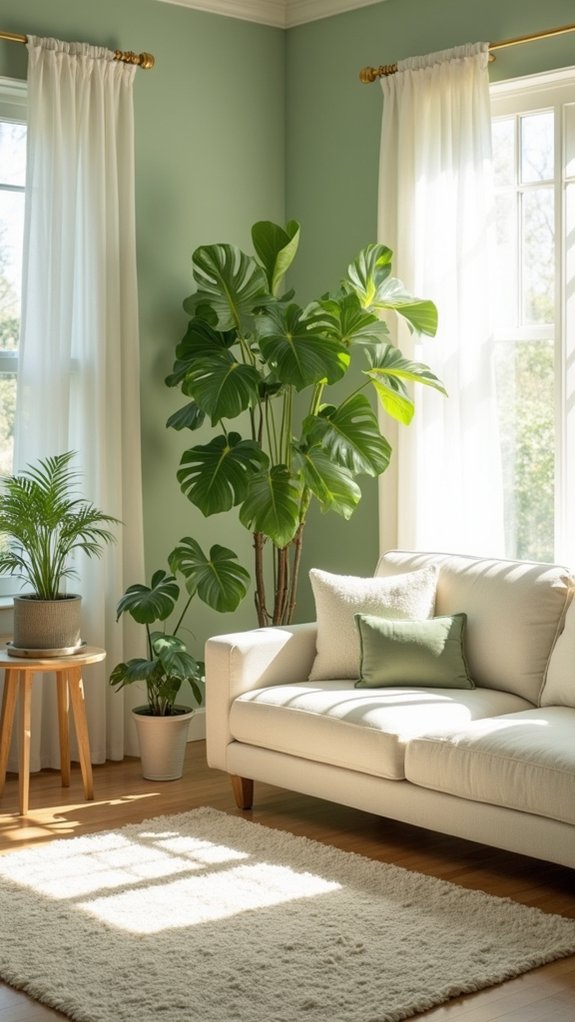 23 Green Living Room Color Schemes That Feel Fresh and Calming