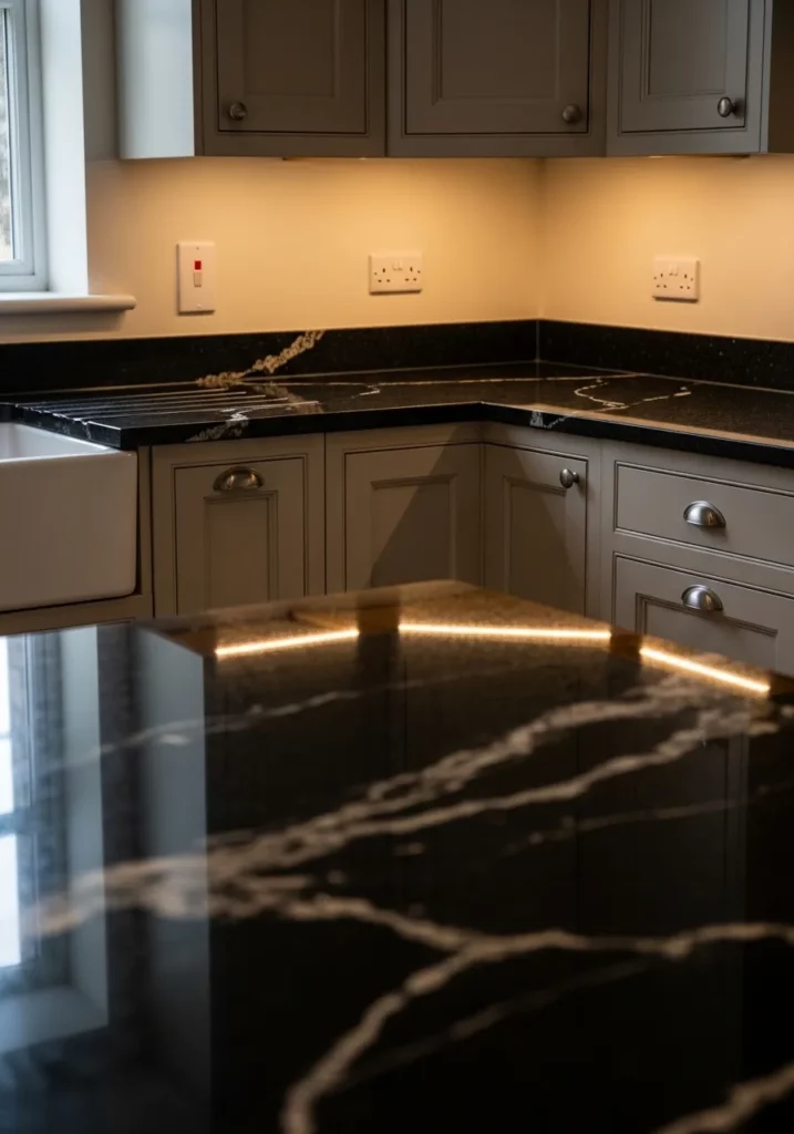 25 Luxurious Black Granite Countertops Kitchen Ideas With Lasting Appeal